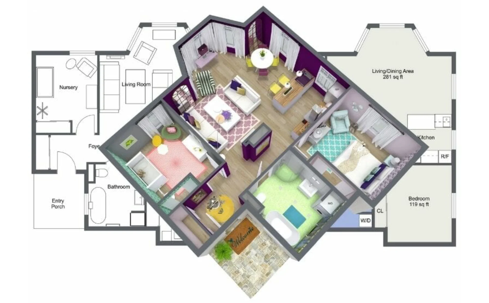 Custom Home Furniture Services, Immersive 3D & VR Spatial Visualization