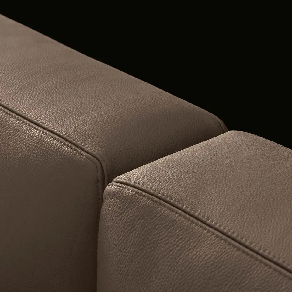 Custom King Size Bed with Soft Fabric Upholstered Headboard-2