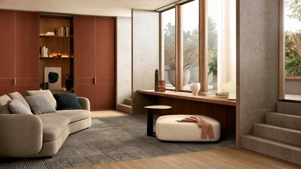 Minimalist Custom Metal Coffee Table with Industrial Design-2