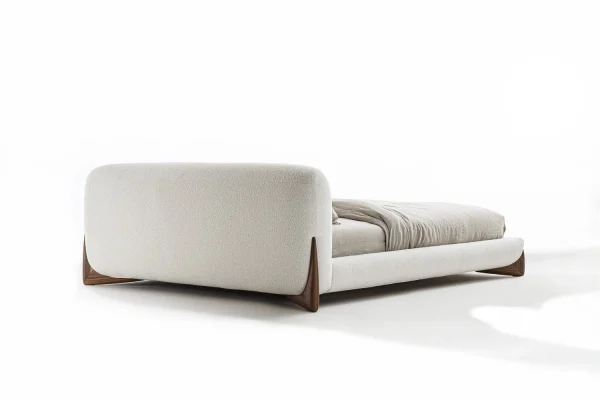 Minimalist Customized Beds with Cozy Soft Fabric Design-2