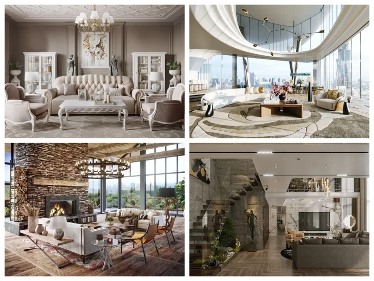 Whole House Customization Solutions for Living Room & Tea Room