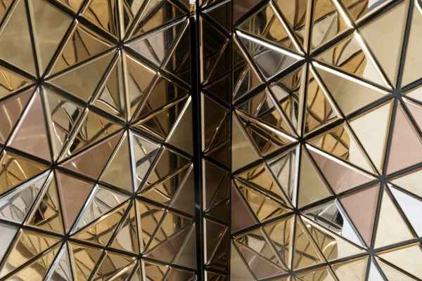 Bespoke Luxury Sideboard, Modern Vertical Fluted Design