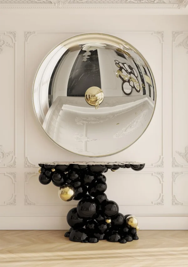 Bespoke Metal Console Table, Newton Sculptural Design