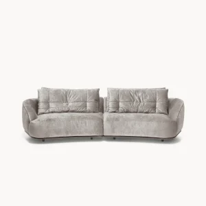 Custom Fabric Sofa, Modern Modular Block Lounge Couch-1