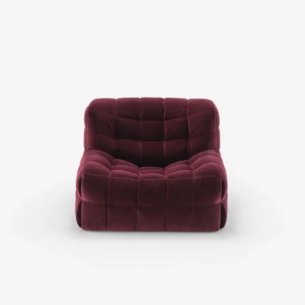 Custom Leisure Sofa Chair with Modern Tufted Modular Design-5
