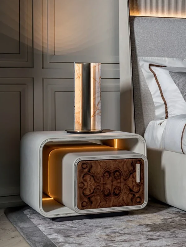 Mesillas de noche de lujo a medida Fabricante