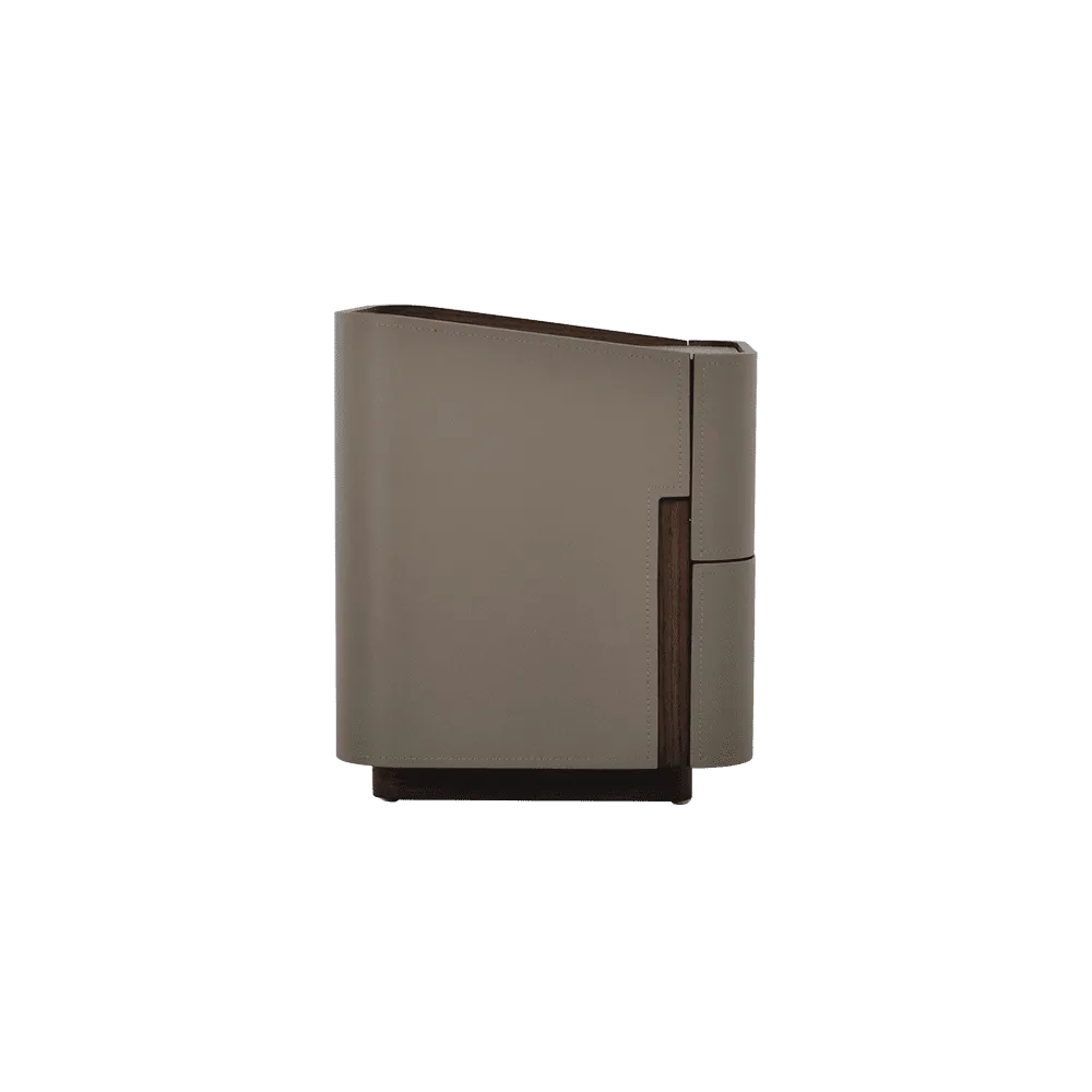 Mesillas de noche a medida, Mesillas de noche de cuero de lujo-2