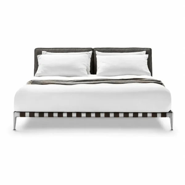 Custom Made Upholstered Beds, Minimalist Luxury Fabric Bed