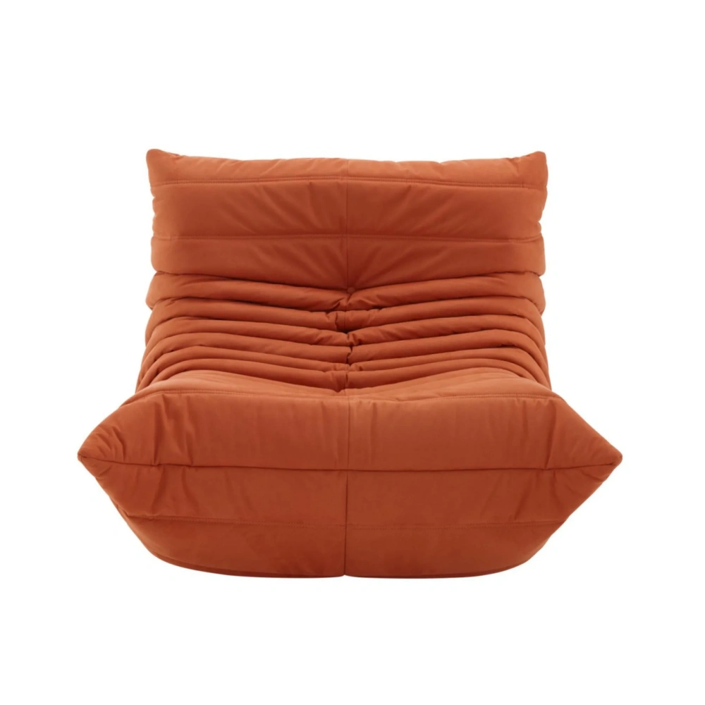 Custom Small Lounge Sofa, Plush Fabric & High-Density Sponge-1