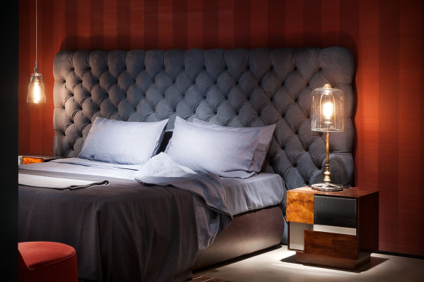 Hand-Tufted Custom Luxury Beds, Bespoke Velvet Designer Bed-2