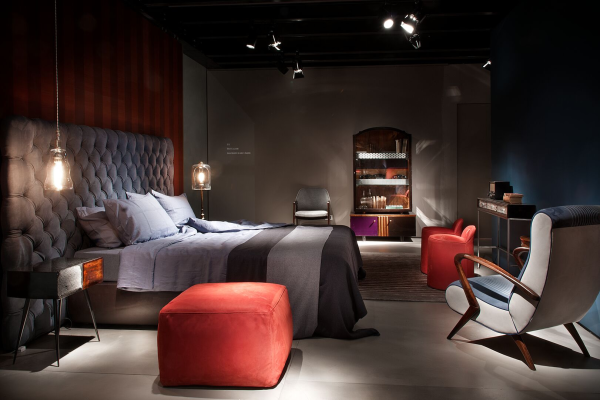 Hand-Tufted Custom Luxury Beds, Bespoke Velvet Designer Bed-3