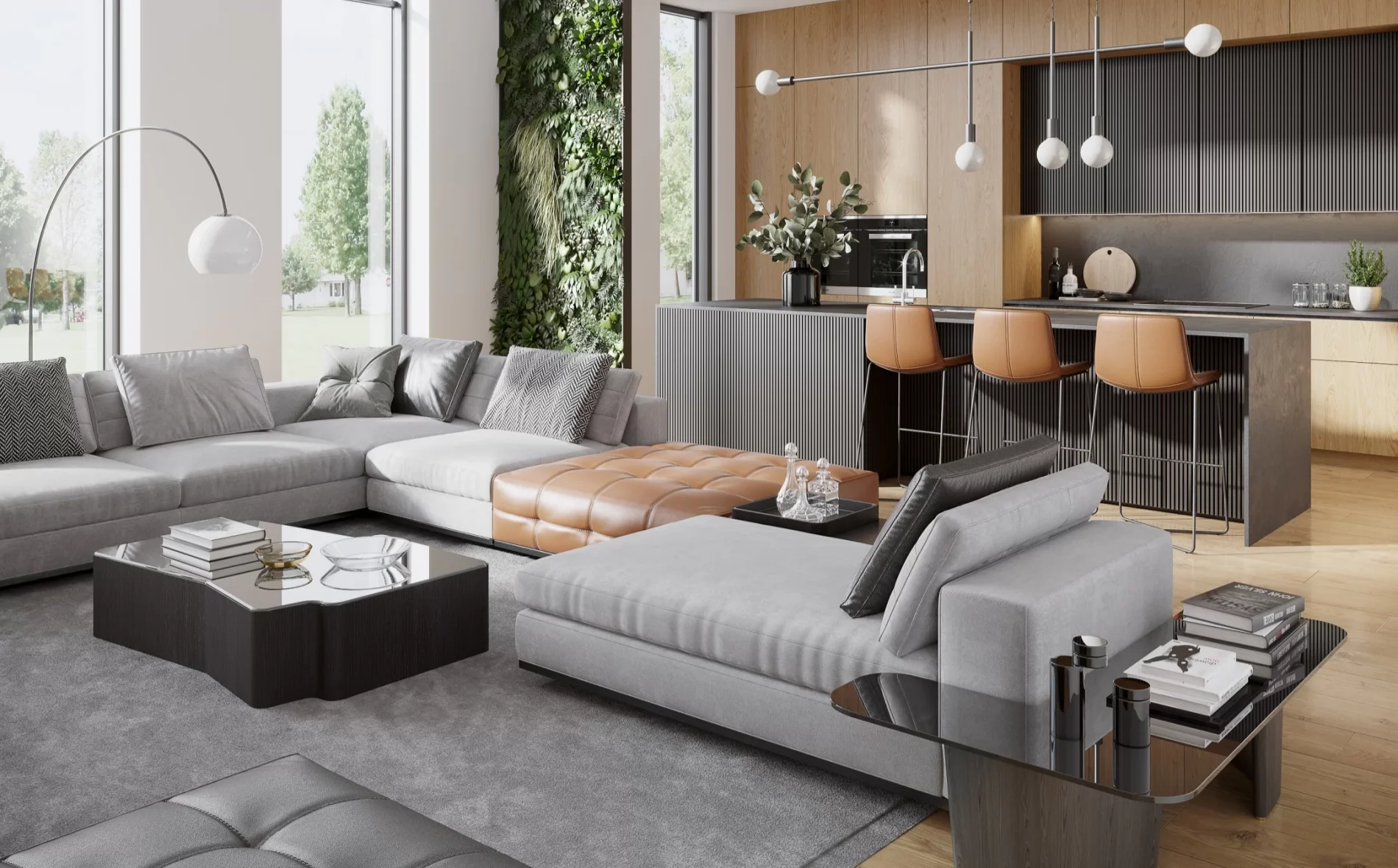 Cómo organizar los muebles de una casa nueva para conseguir una distribución de lujo