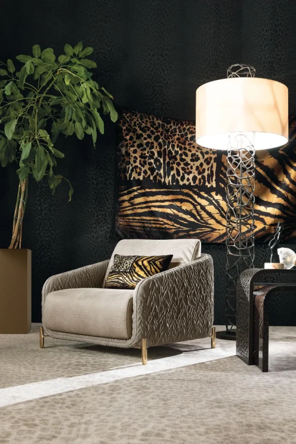 Luxury Custom Steel Coffee Tables, Modern Brushed Metal Top-3