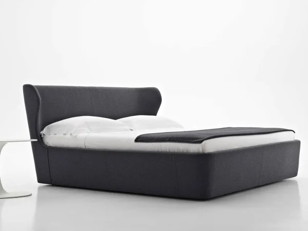 Camas modernas a medida, cama tapizada minimalista Wingback-2