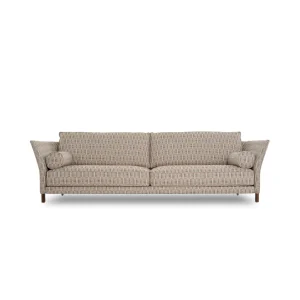 Modern Custom Order Sofa, Velvet Tufted Sectional Couch-1