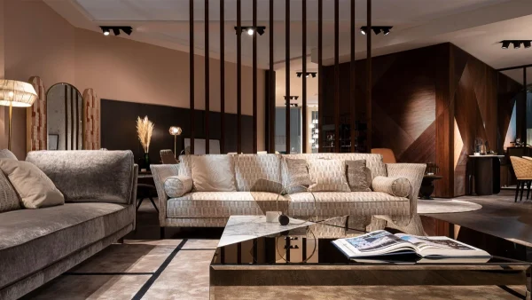 Modern Custom Order Sofa, Velvet Tufted Sectional Couch-2