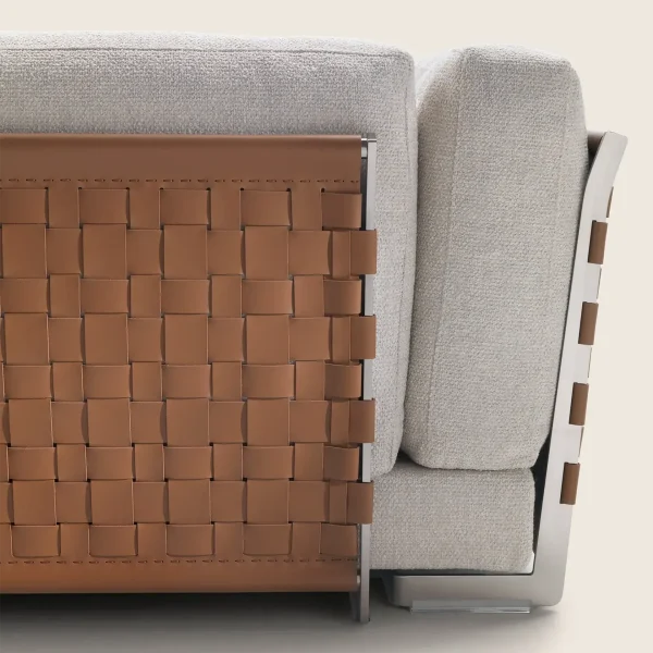 Sofá seccional moderno tejido a medida, varias distribuciones espaciales-3