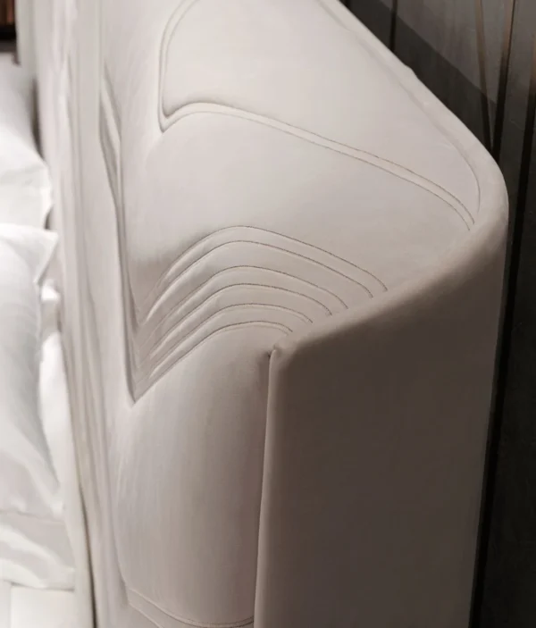 Refined Custom Huge Beds with Ultra-Wide Paneled Headboard-4