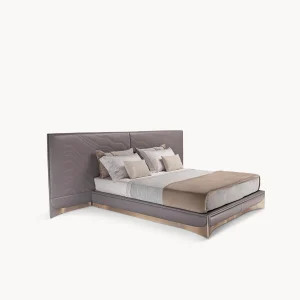Refined Custom Huge Beds with Ultra-Wide Paneled Headboard-6