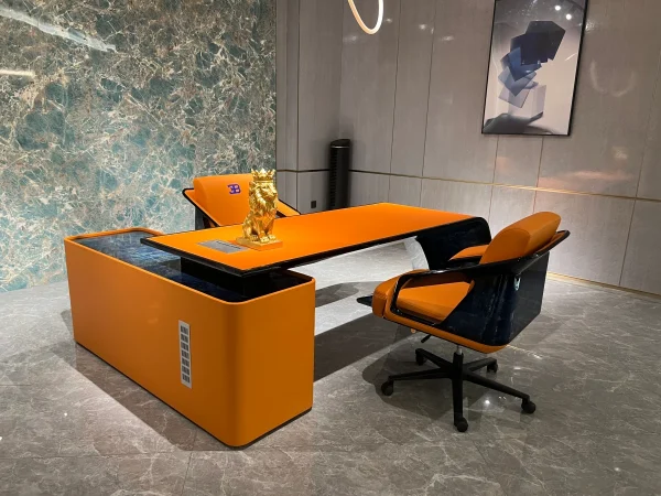 Bespoke Home Office Desk, Luxury Custom Executive Workstation
