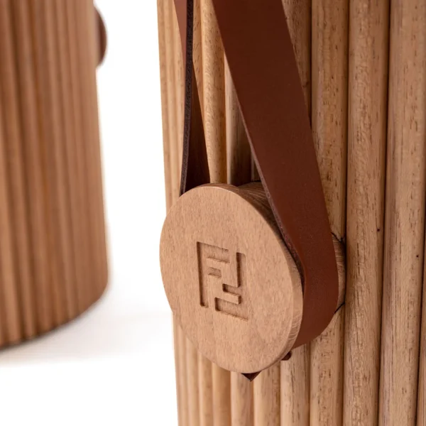 Bespoke Luxury Bedroom Bench Seat, Ribbed Column Design