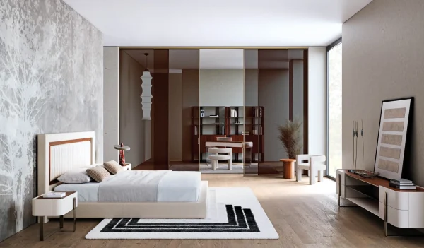 Bespoke TV Console Tables, Tiered Geometric Minimalism-4