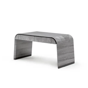 Custom Made Desk, Sculptural Curved & Integrated Storage-1