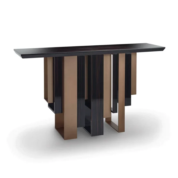 Luxury Console Tables, High-Fashion Entryway Metal Console