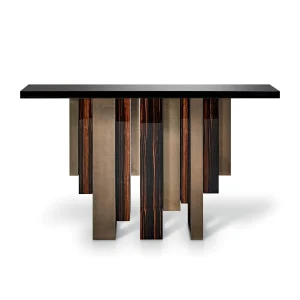 Luxury Console Tables, High-Fashion Entryway Metal Console