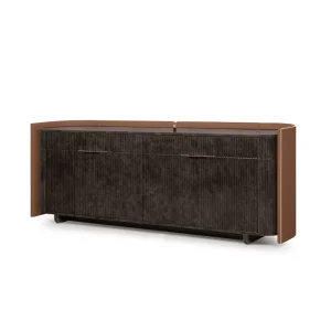 Buffet de luxe Construction en bois massif Design personnalisé
