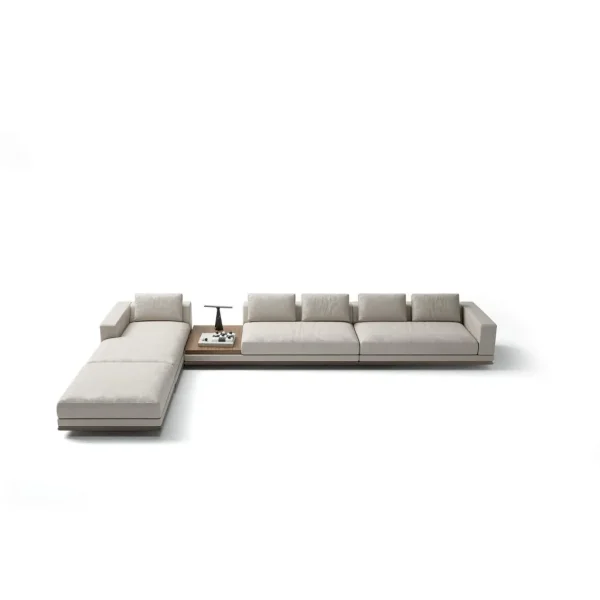 Modular Bespoke Made Sofas with Integrated Table Design-2