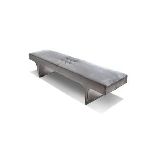 Architectural Upholstered Bench Seat, Bespoke Tufted Detail-1