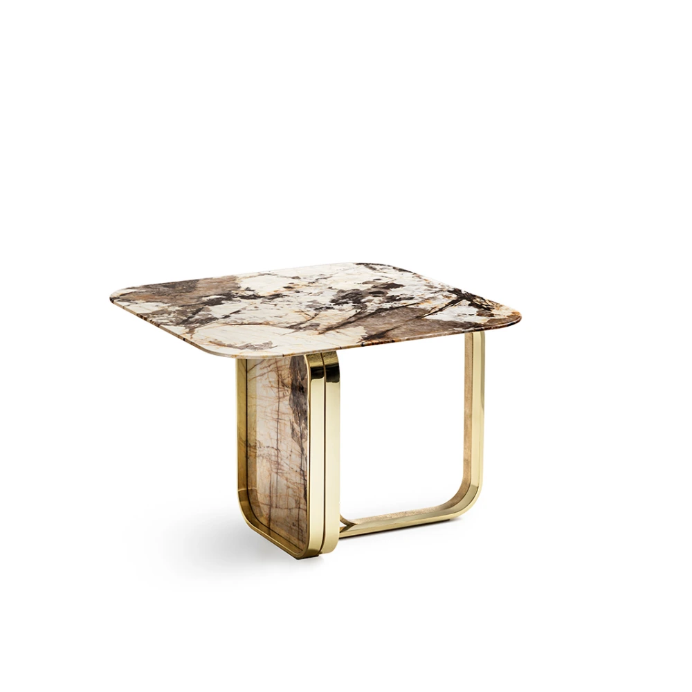 Bespoke Marble Coffee Table Set, Luxury Living Centerpiece-2