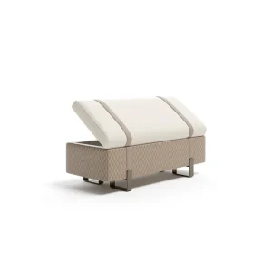 Contemporary Bespoke Bedroom Bench with Storage Design-3