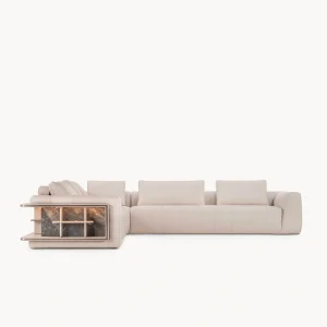Custom Made Sectional Sofa with Side Open Storage Design-5