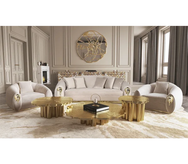 Factory Direct Luxury Italian Sofa QMY-SF015 – Customization Is Available to Meet Your Style Requirements