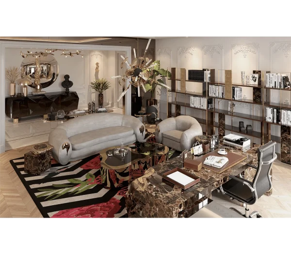 Factory Direct Luxury Italian Sofa QMY-SF015 – Customization Is Available to Meet Your Style Requirements