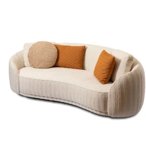 Custom Fabric Sofas - Luxury Sectional Fabric Sofa QMY-SF034