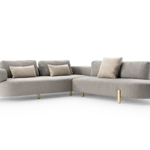Minimalist Fabric Sectional Sofa QMY-SF028 - Custom Modern Sectional Sofa Manufacturer Supported