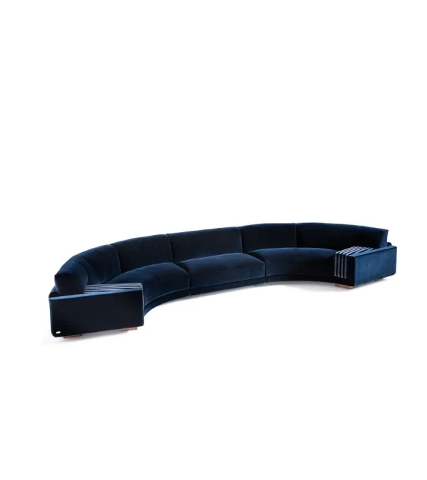 Modern Designer Luxury Sofa QMY-SF035 - Custom Size Sofa Available, Factory Direct