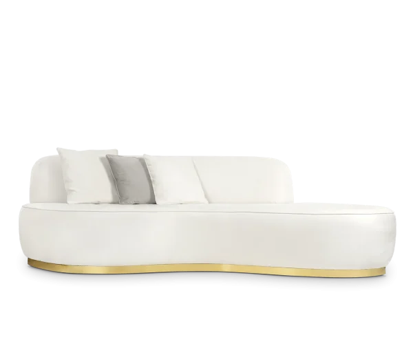 Modern Curved Modular Sofa Set QMY-SF016 – One-stop Home Furniture Manufacturer