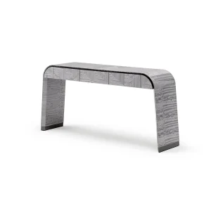 Contemporary Water Grain Console Table QMY-CS019 - Bespoke Wooden Console Table Manufacturer