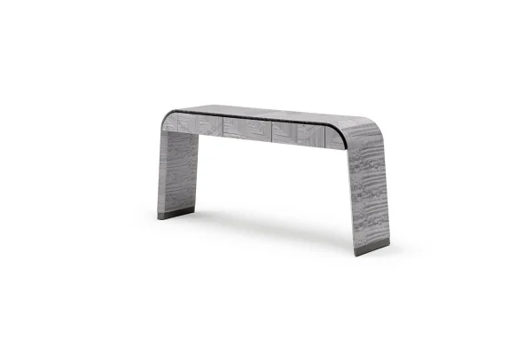 Contemporary Water Grain Console Table QMY-CS019 - Bespoke Wooden Console Table Manufacturer