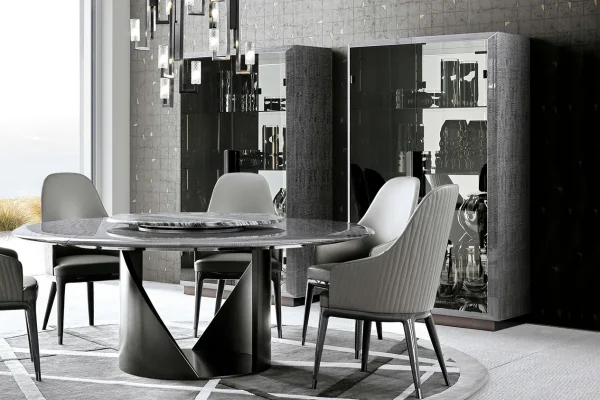 Custom Design Luxury Glass Wine Cabinet QMY-WC022 - Custom Glass Wine Cabinet Factory Supply, Available For 1-MOQ Orders