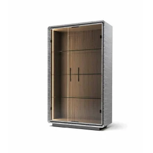 High-End Restaurant Customized Wine Cabinet QMY-WC024 - Bespoke Display Wine Cabinet Factory Direct Supply