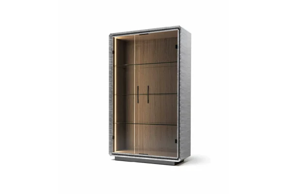 High-End Restaurant Customized Wine Cabinet QMY-WC024 - Bespoke Display Wine Cabinet Factory Direct Supply