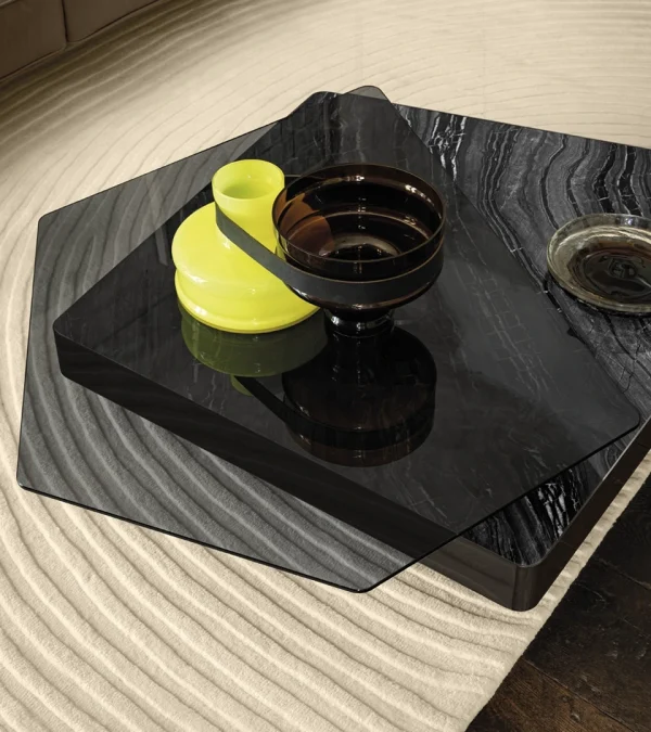 Italian Luxury Design Modern Simple Coffee Table QMY-CT026 - Custom Built Coffee Tables 1-MOQ Orders Furniture Factory