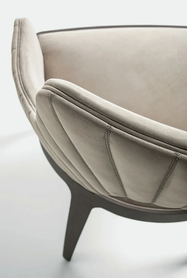 Italian Minimalist Solid Wood Leg Dining Chair QMY-DC021 - Bespoke Dining Table Chair Supplier 1-MOQ