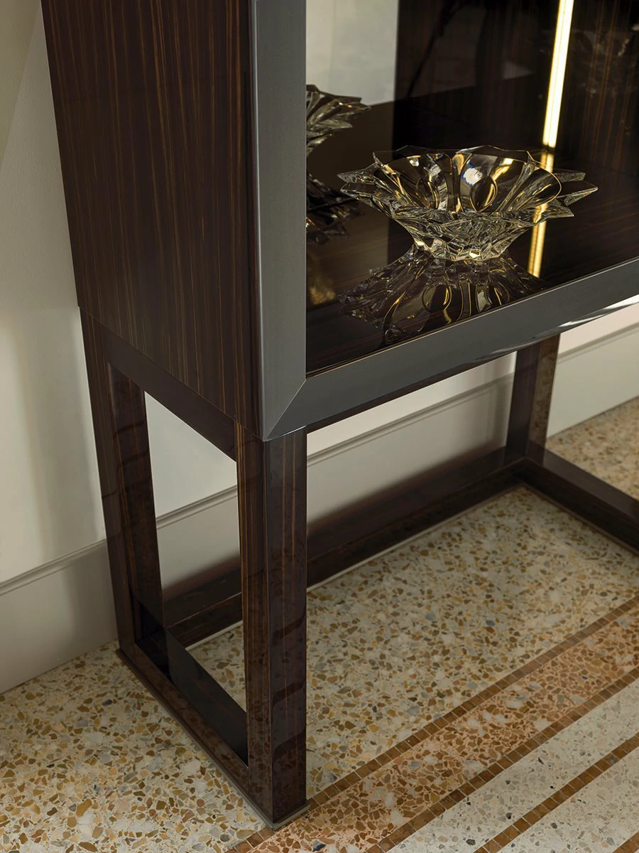 Italian Style Designer Customized Wine Cabinet QMY-WC012 - Bespoke Display Cabinet Manufacturer Supply - Image 4
