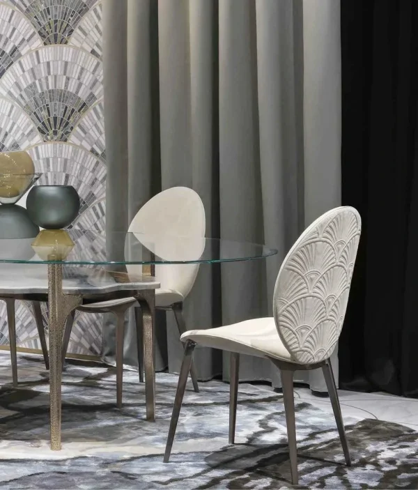 bespoke white dining chair